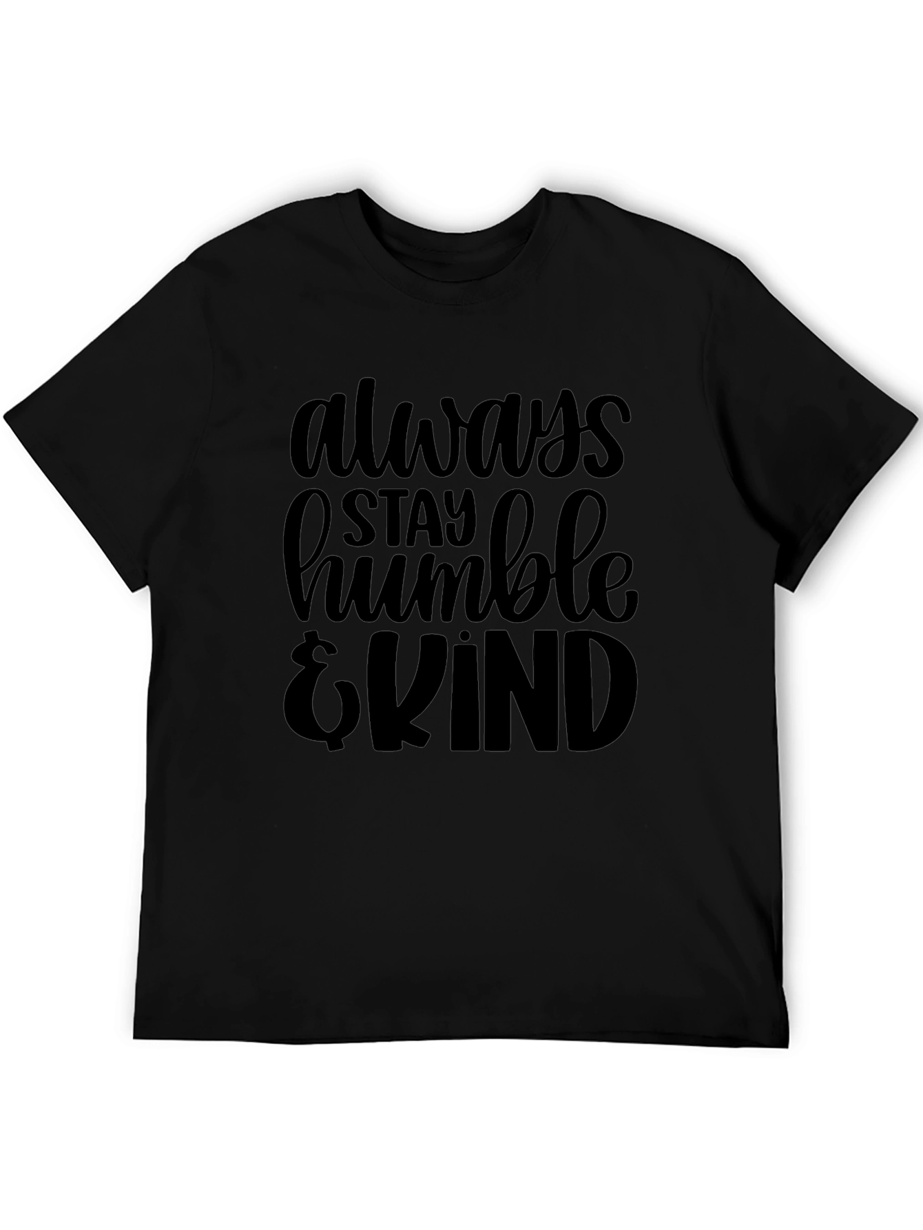 Stay Humble & Kind Graphic Tee - Black