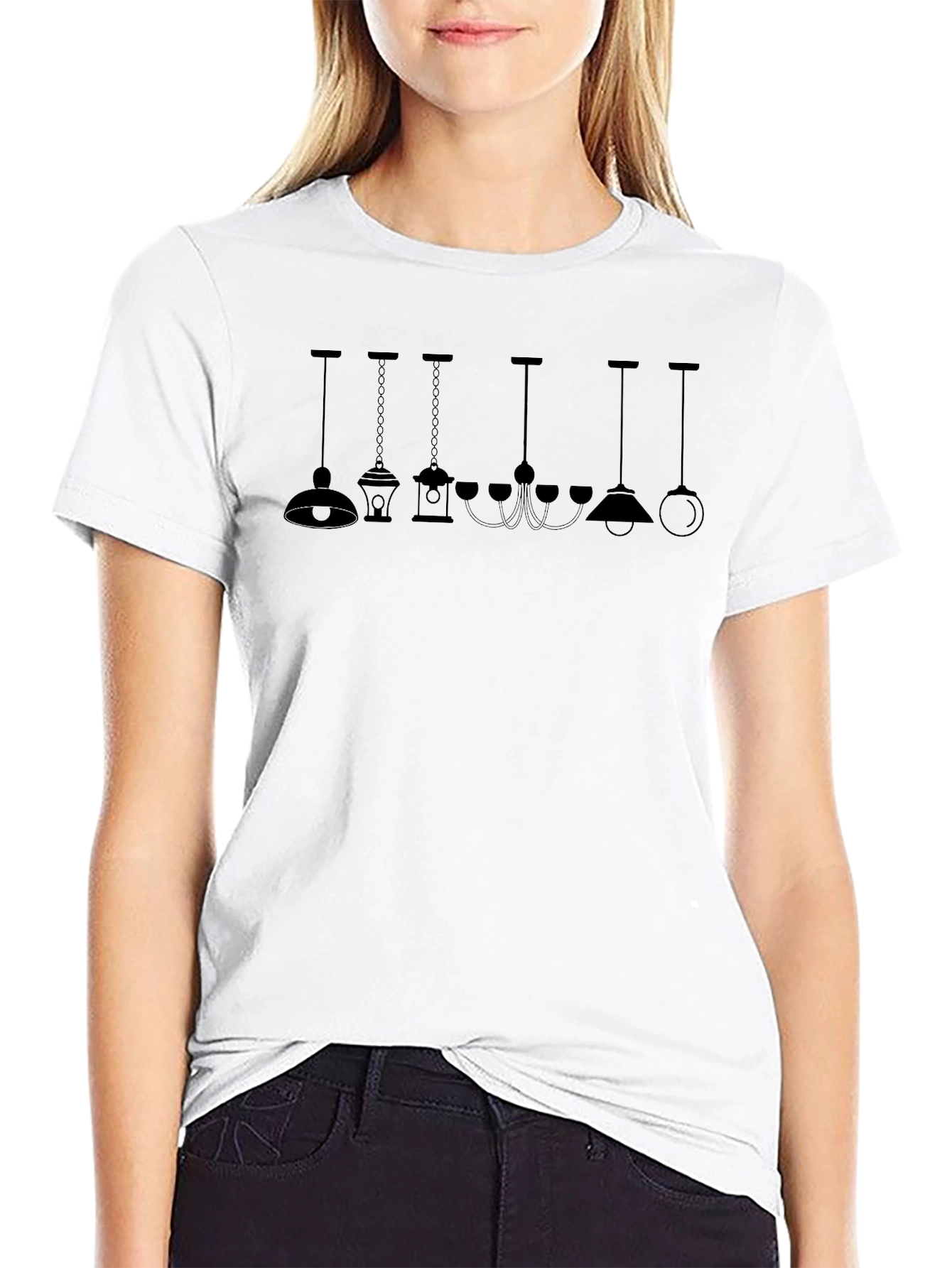 Modern Pendant Light T-Shirt - Stylish Graphic Tee