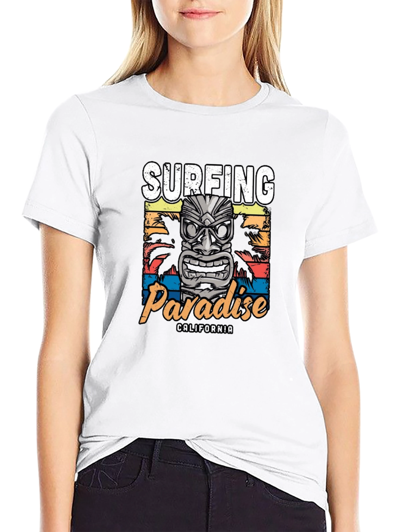 Surfing Paradise Graphic Tee