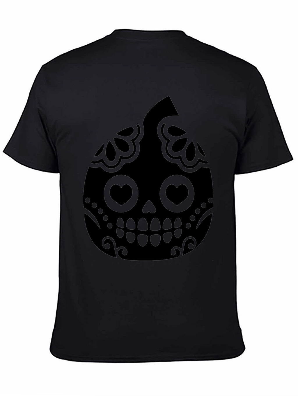 Sugar Skull Pumpkin Halloween T-Shirt