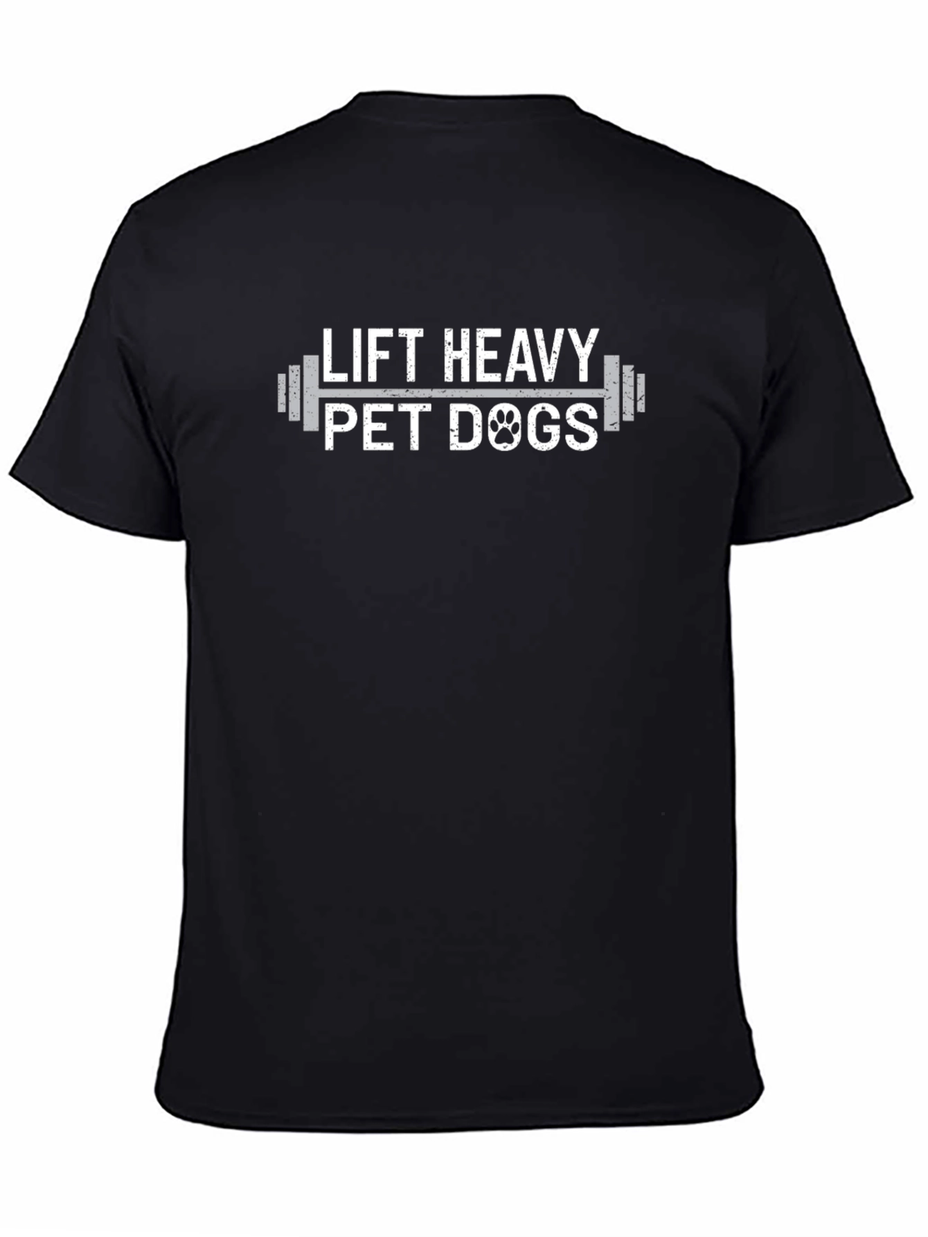 Lift Heavy Pet Dogs Graphic T-Shirt