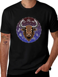 Taurus Zodiac Graphic T-Shirt - Stylish Astrology Design