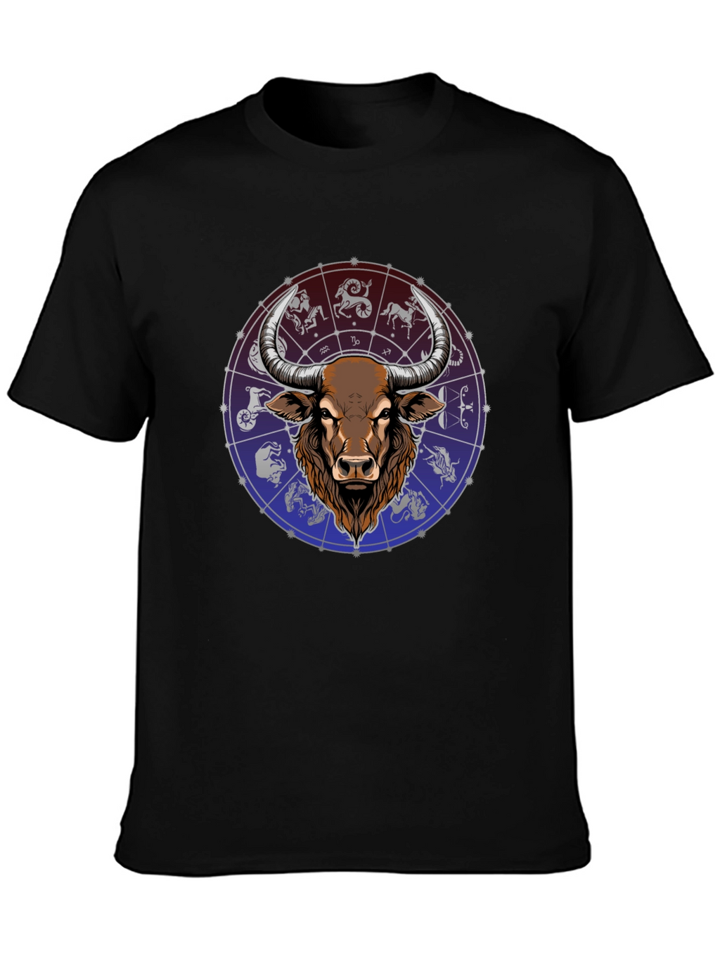 Taurus Zodiac Graphic T-Shirt - Stylish Astrology Design
