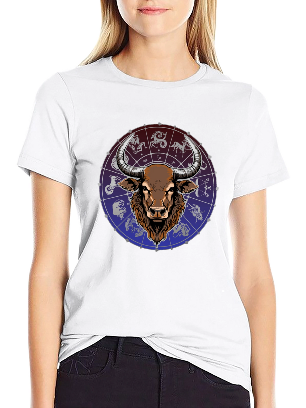 Taurus Zodiac Graphic T-Shirt - Stylish Astrology Design