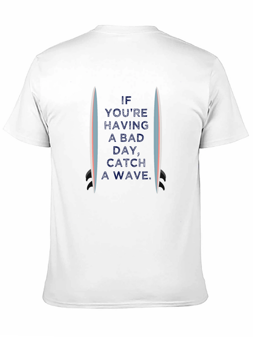 Catch a Wave Graphic Tee - Mens Black T-Shirt