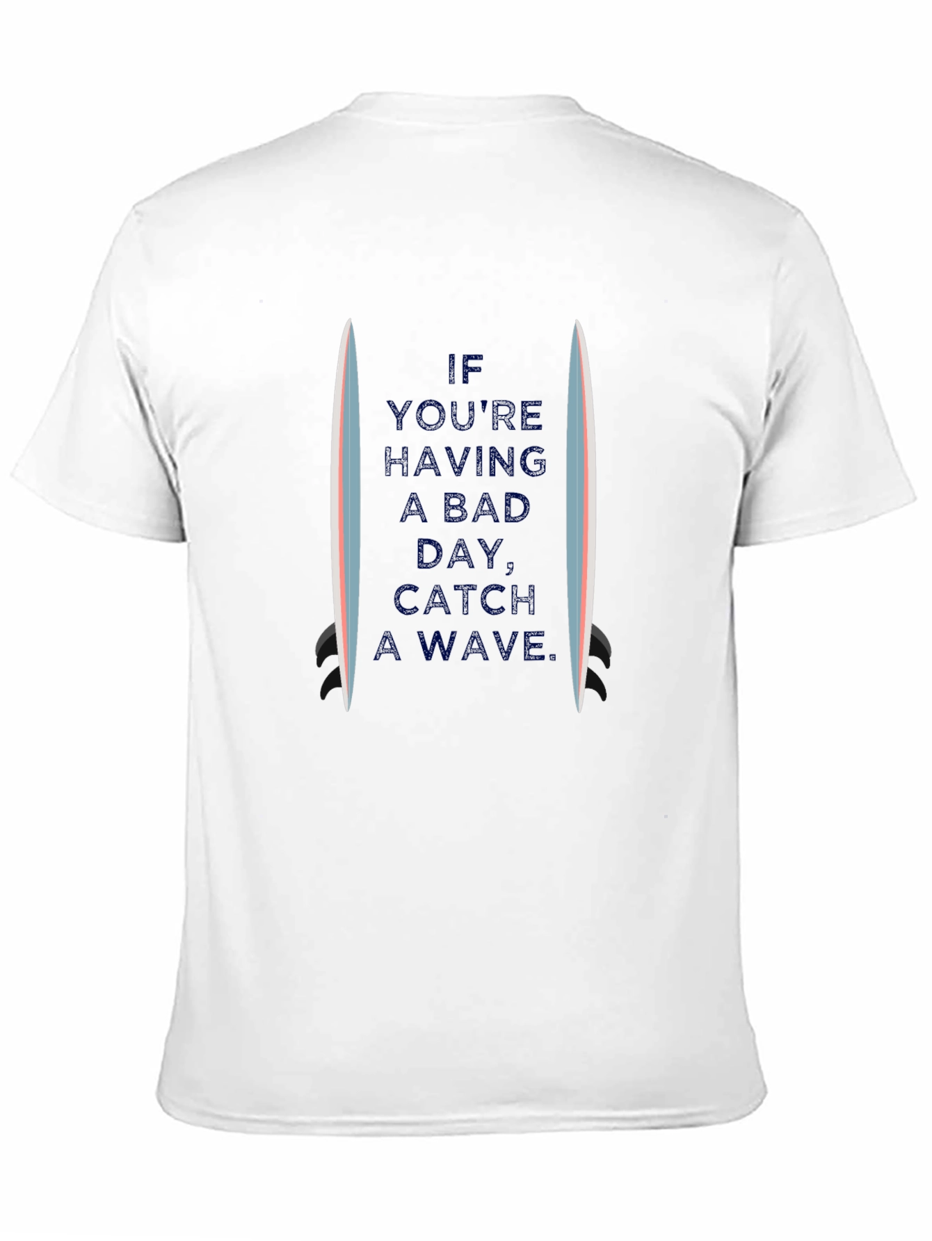 Catch a Wave Graphic Tee - Mens Black T-Shirt