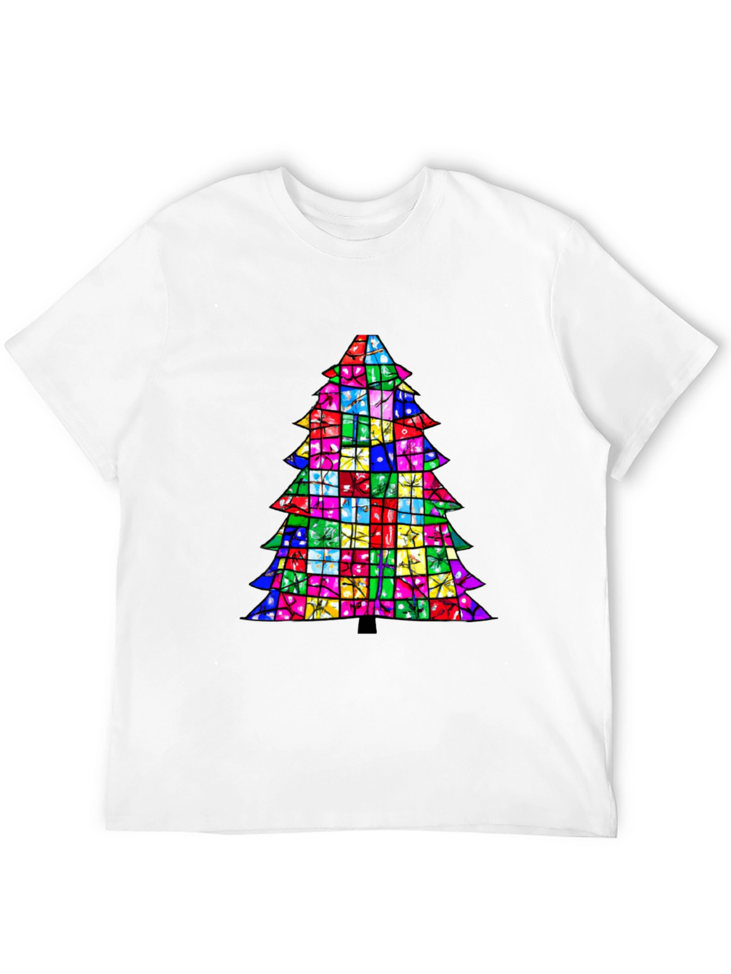 Festive Christmas Tree Gift T-Shirt