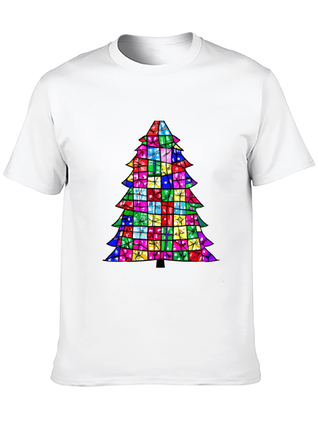 Festive Christmas Tree Gift T-Shirt