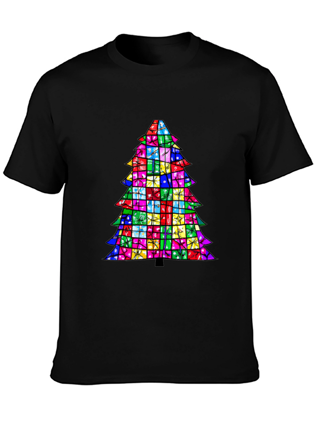 Festive Christmas Tree Gift T-Shirt