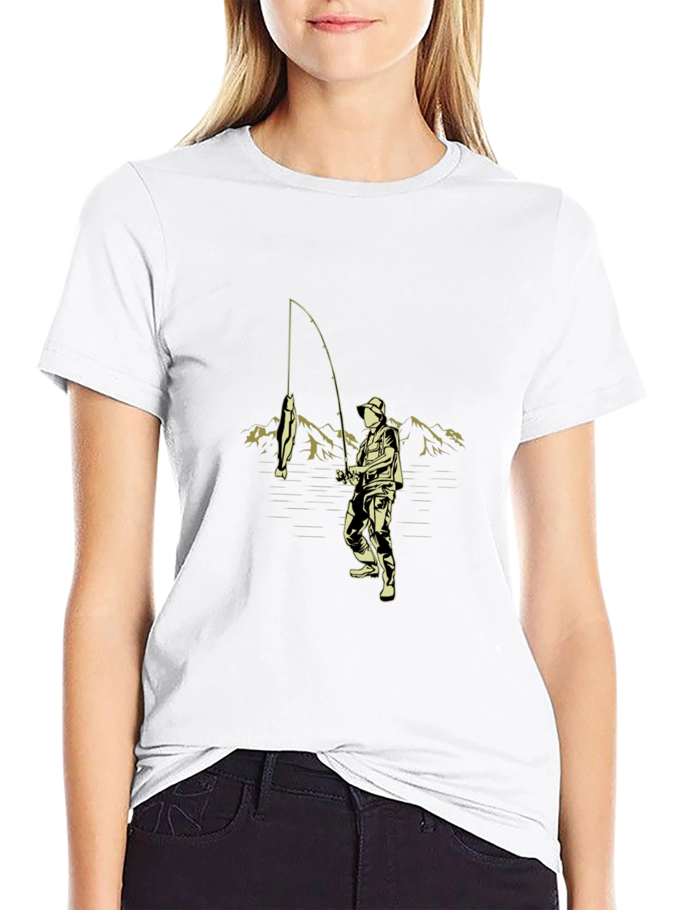 Fishing T-Shirt - Angler Graphic Tee