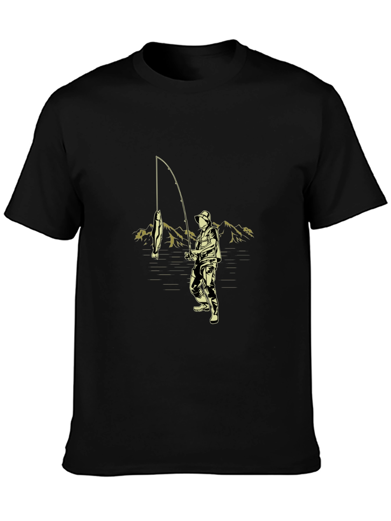 Fishing T-Shirt - Angler Graphic Tee