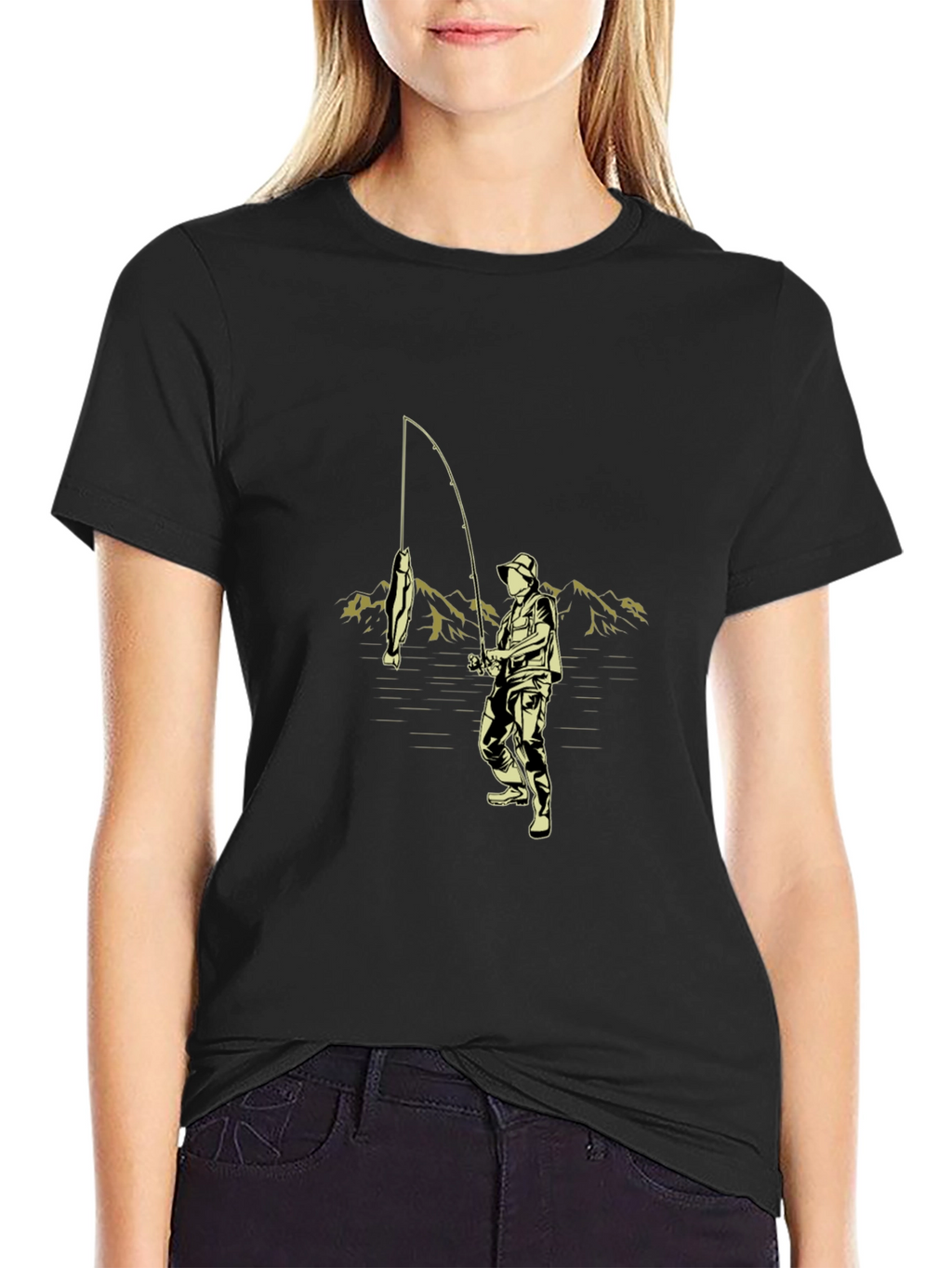Fishing T-Shirt - Angler Graphic Tee