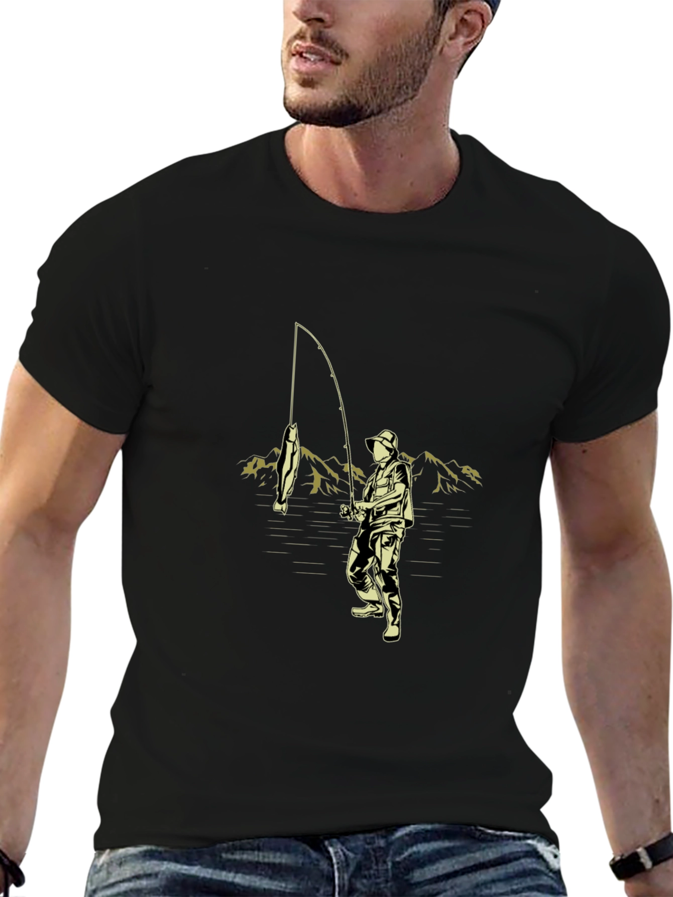 Fishing T-Shirt - Angler Graphic Tee