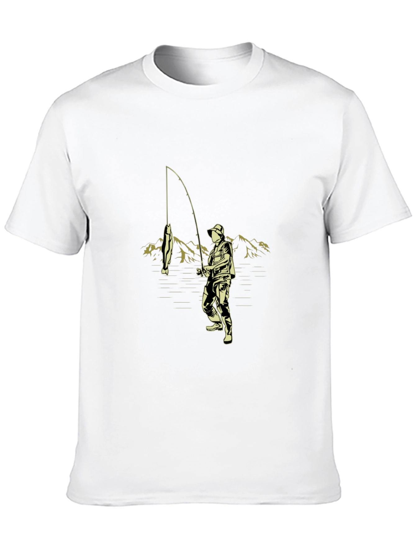Fishing T-Shirt - Angler Graphic Tee