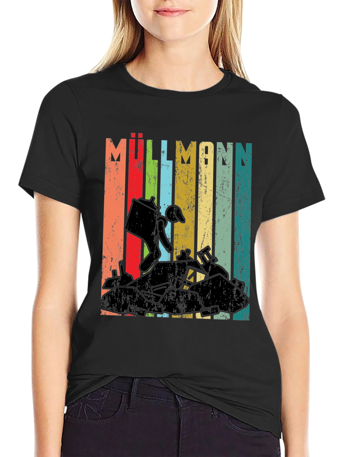 Müllmann Vintage Style Graphic Tee