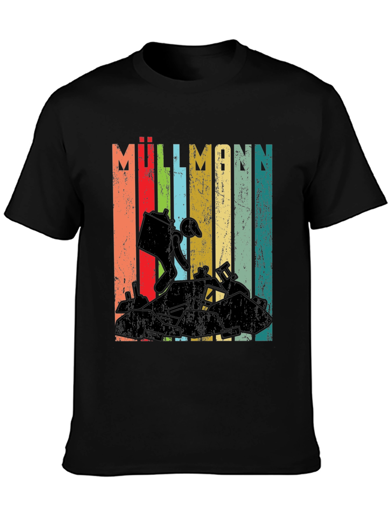 Müllmann Vintage Style Graphic Tee