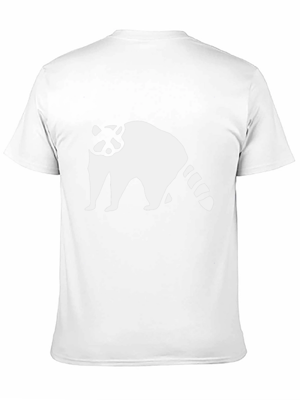 Raccoon Graphic T-Shirt - Black Cotton Tee