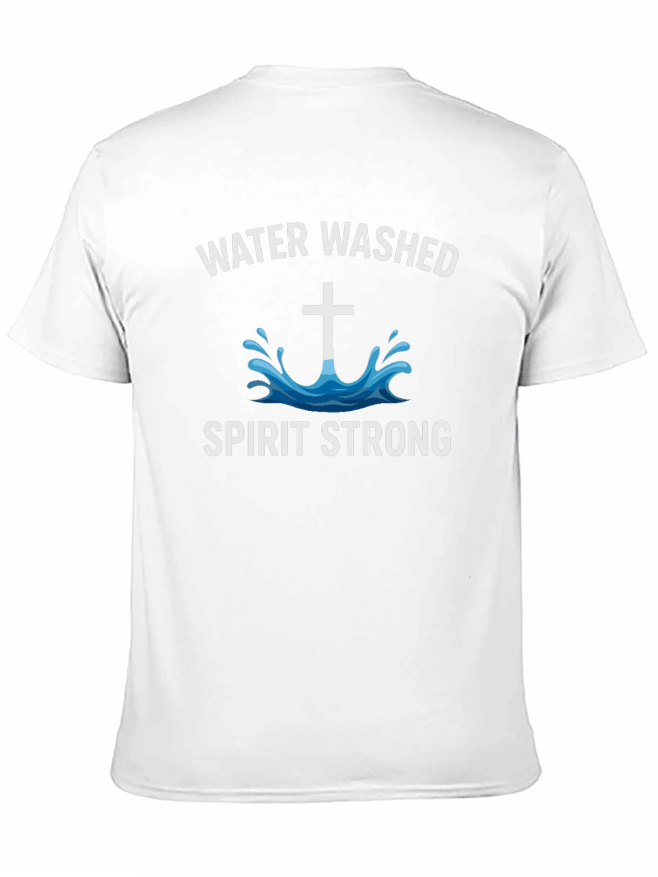 Water Washed Spirit Strong Graphic Tee