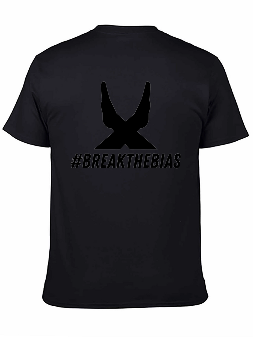 Break the Bias Black T-Shirt
