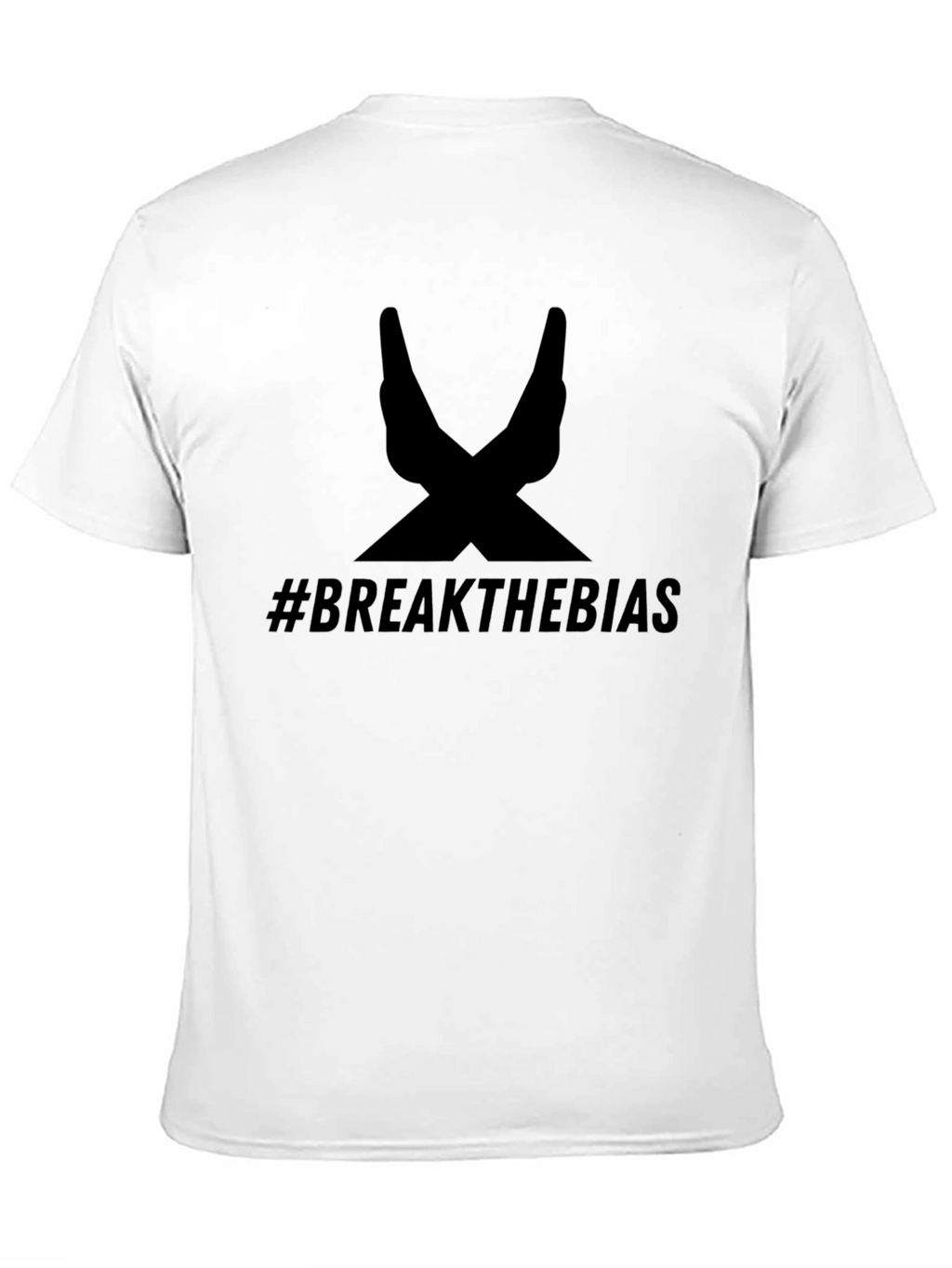 Break the Bias Black T-Shirt