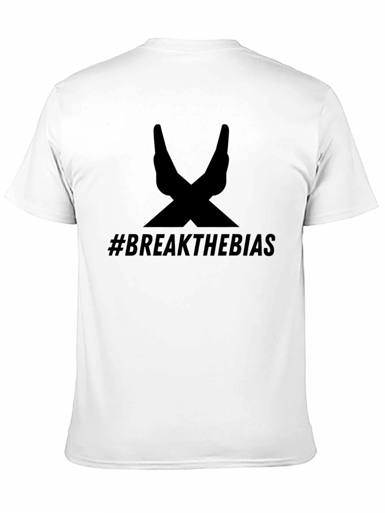 Break the Bias Black T-Shirt