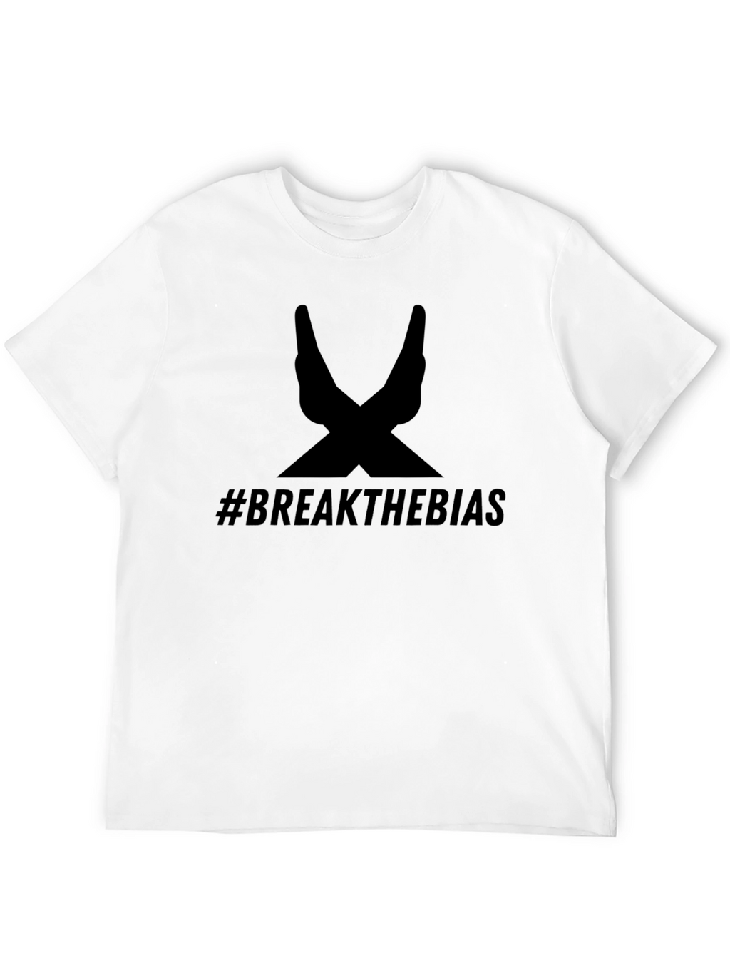 Break the Bias Black T-Shirt