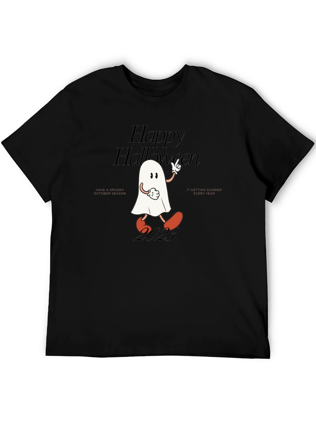 Happy Halloween Ghost T-Shirt