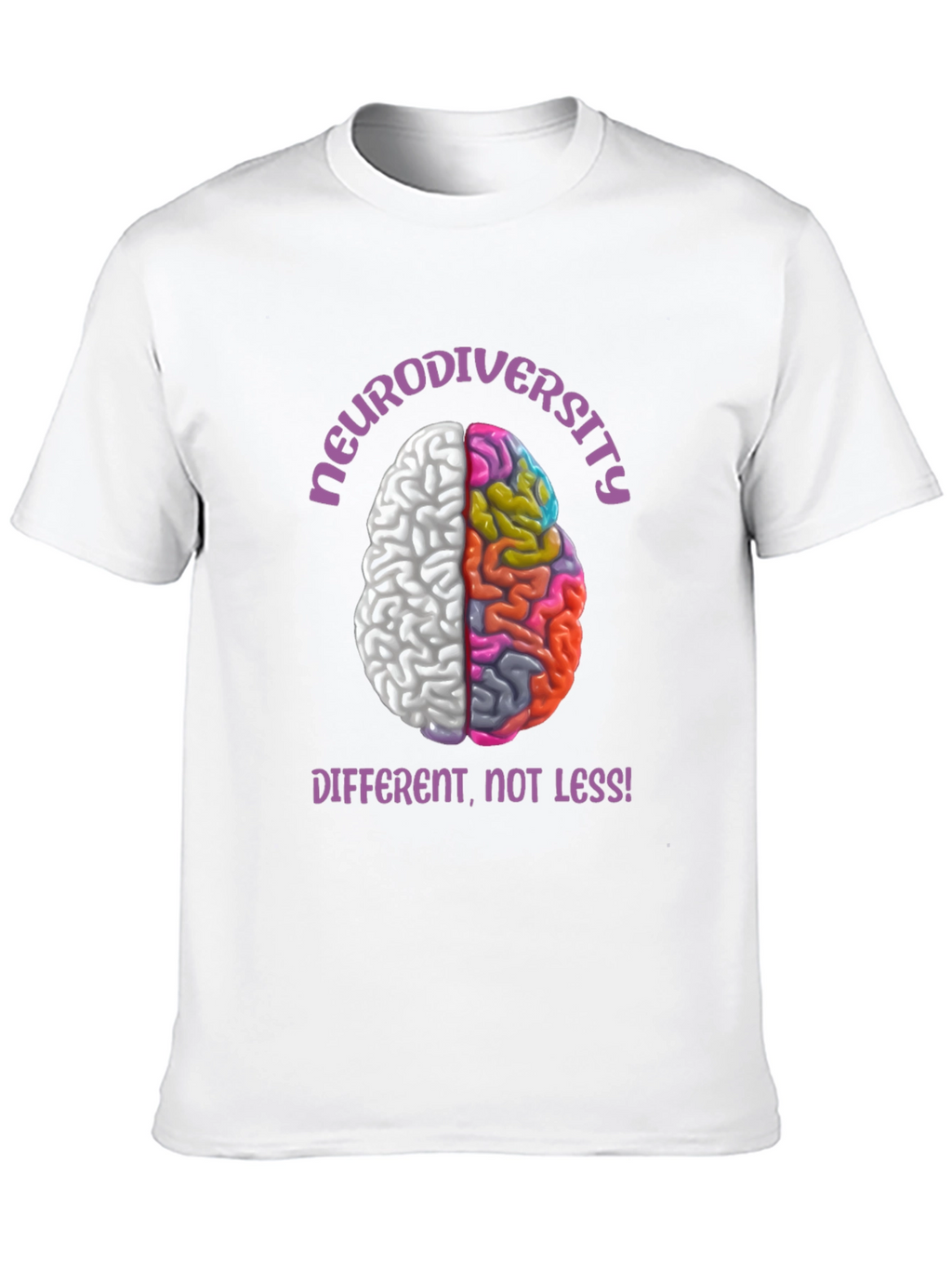 Neurodiversity T-Shirt - Different Not Less