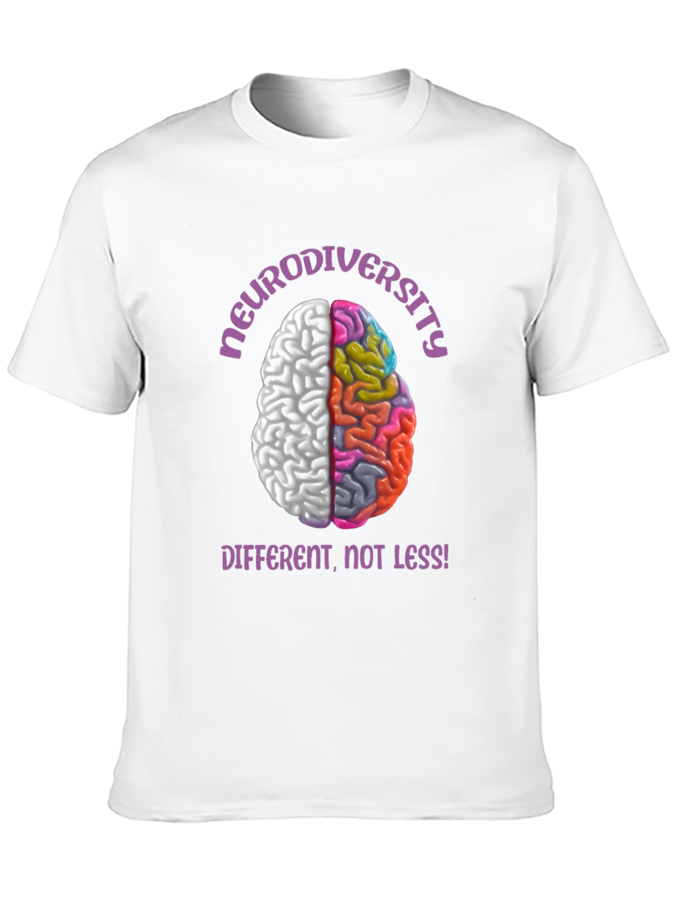 Neurodiversity T-Shirt - Different Not Less