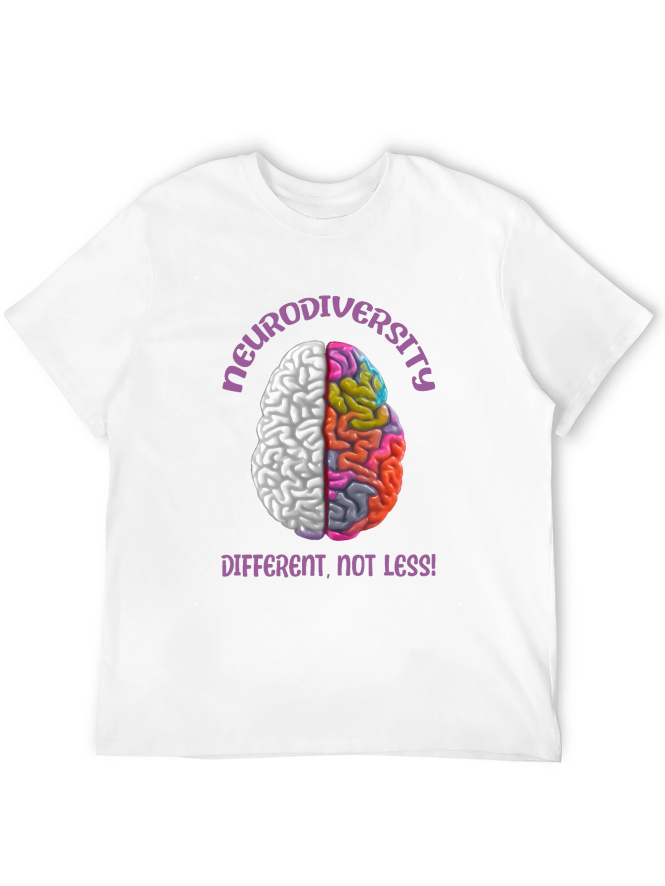 Neurodiversity T-Shirt - Different Not Less