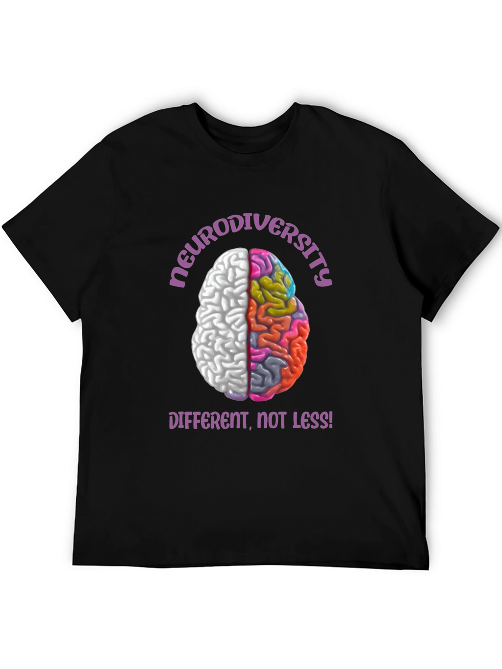 Neurodiversity T-Shirt - Different Not Less