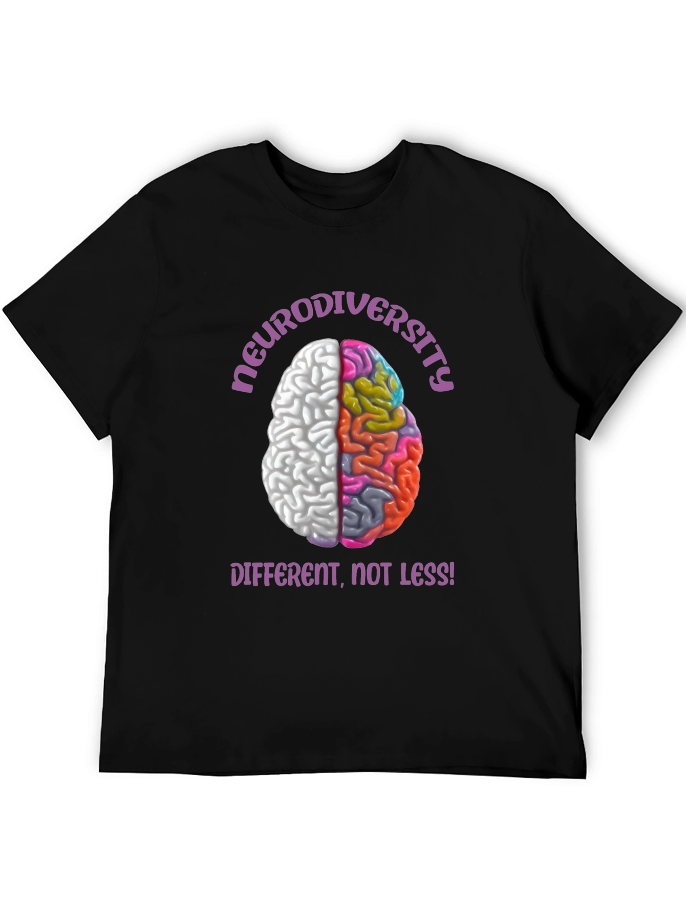 Neurodiversity T-Shirt - Different Not Less