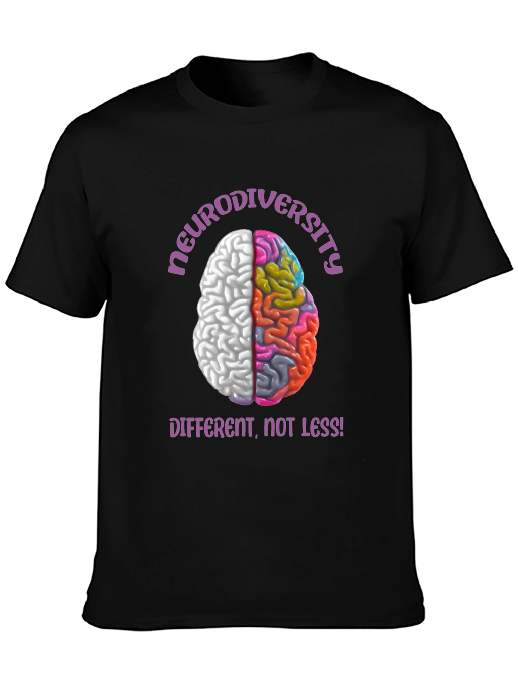 Neurodiversity T-Shirt - Different Not Less
