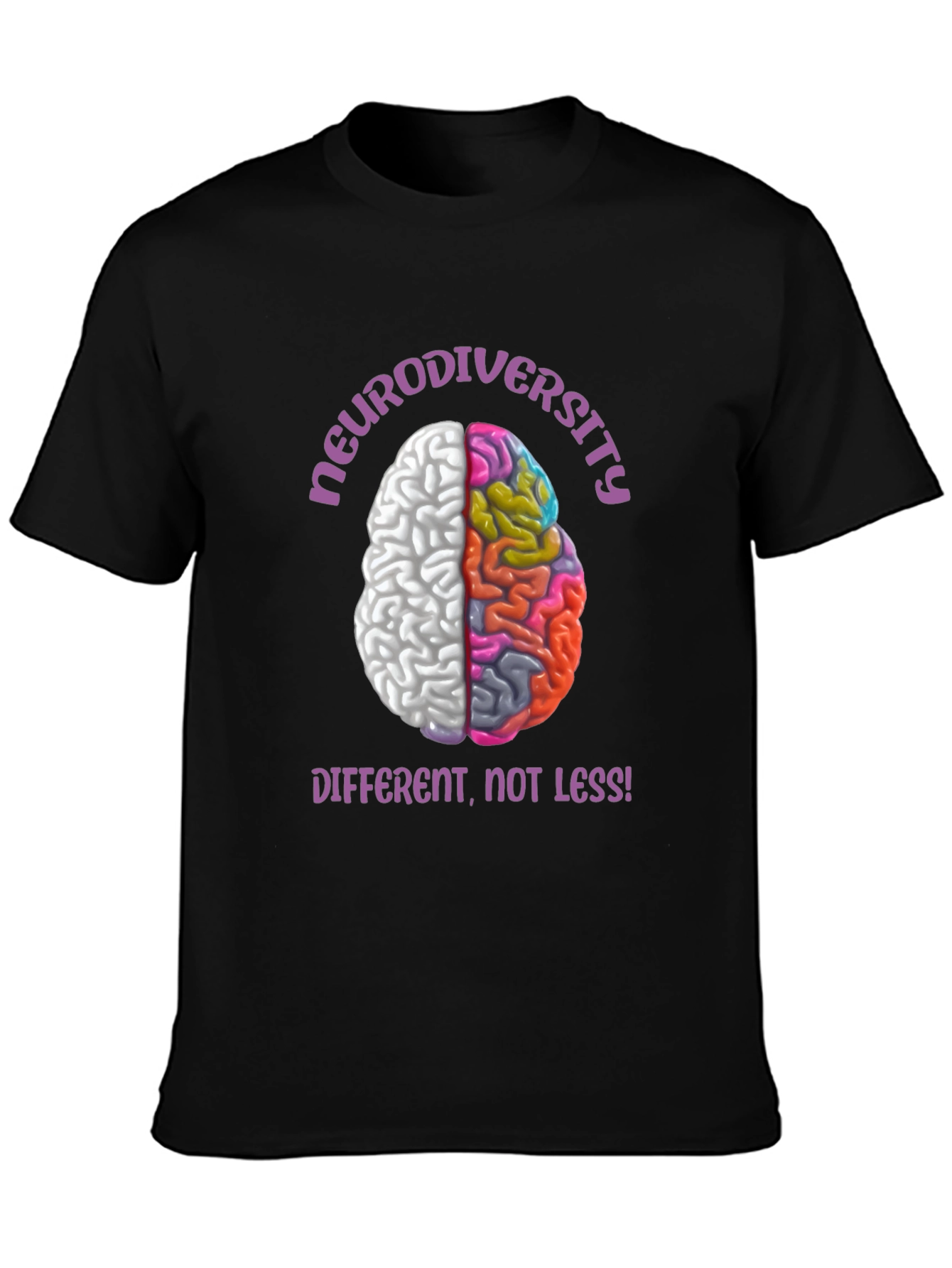 Neurodiversity T-Shirt - Different Not Less