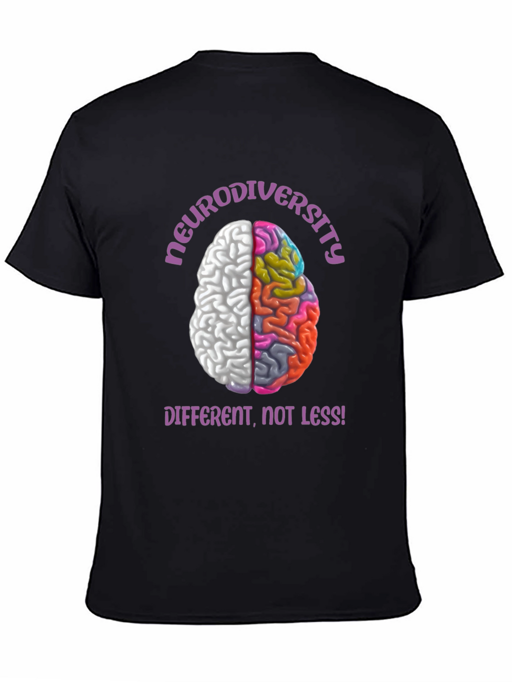Neurodiversity T-Shirt - Different Not Less