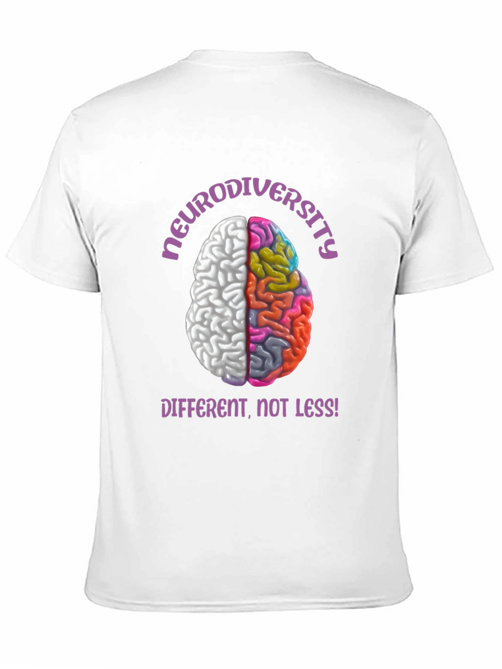 Neurodiversity T-Shirt - Different Not Less