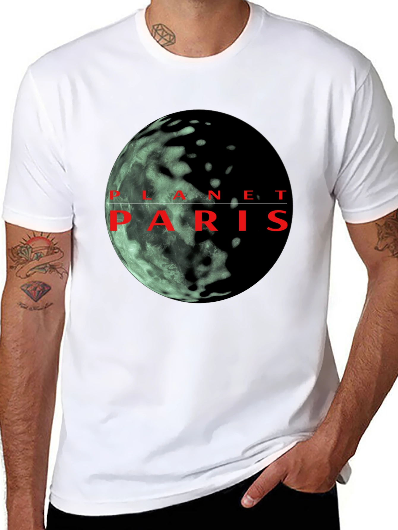 Planet Paris Graphic Tee - Modern Style