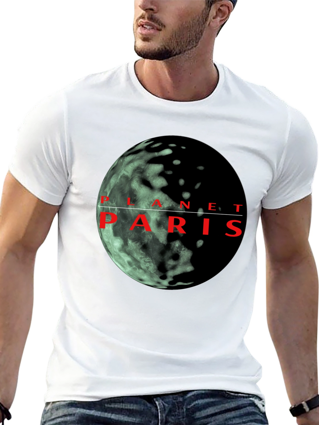 Planet Paris Graphic Tee - Modern Style