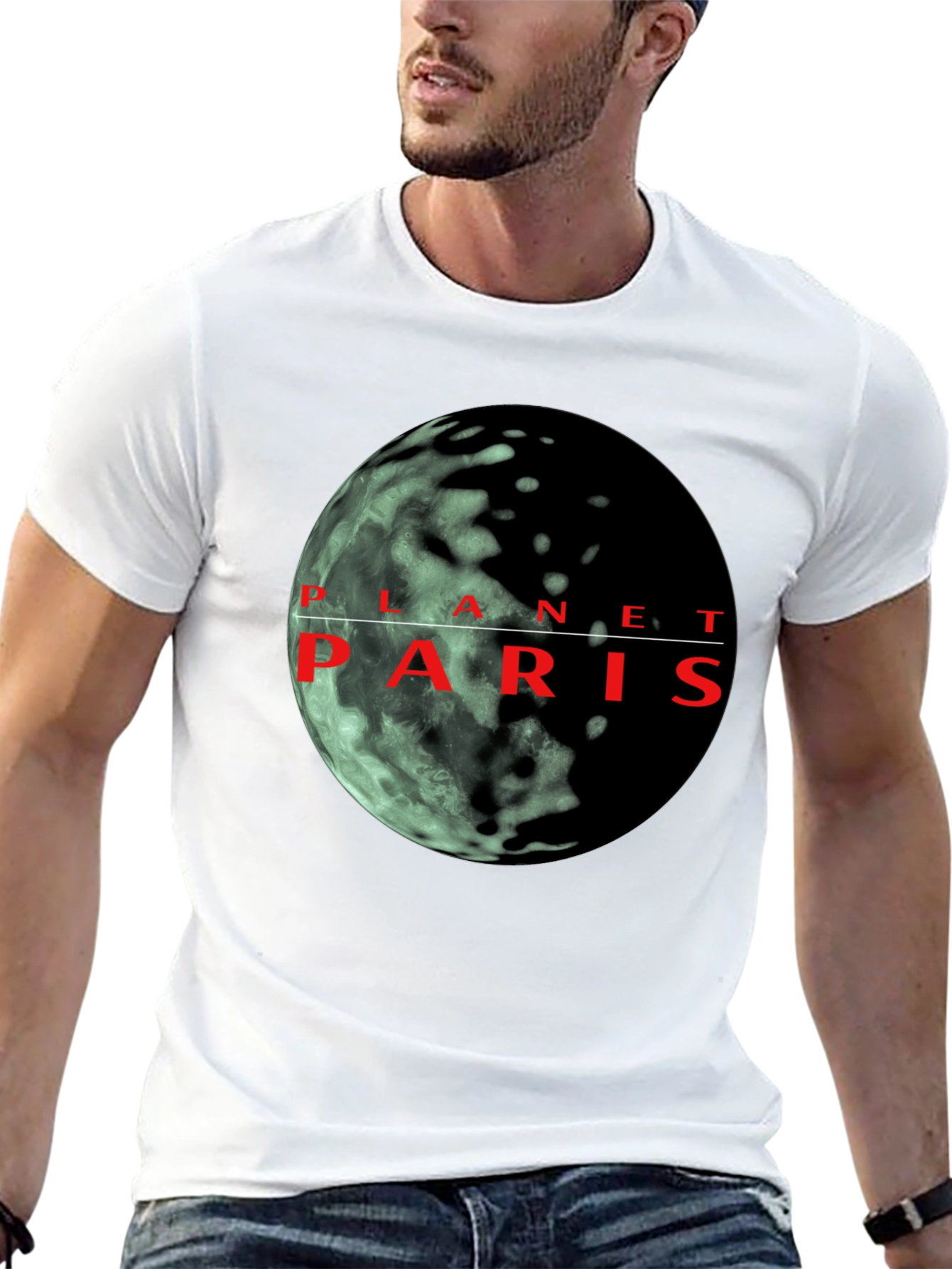 Planet Paris Graphic Tee - Modern Style