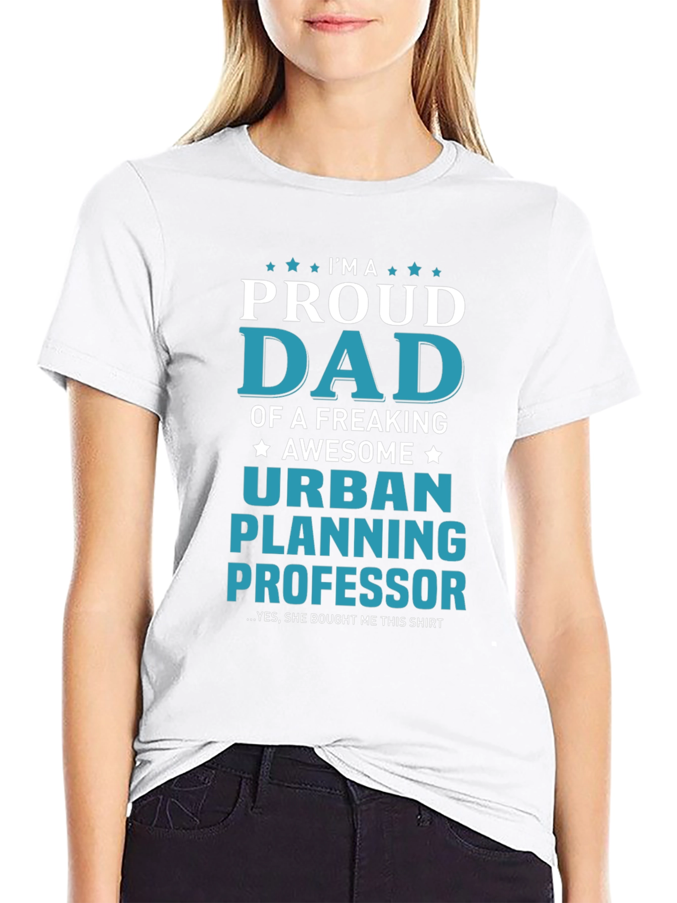Proud Urban Planning Professor Dad T-Shirt