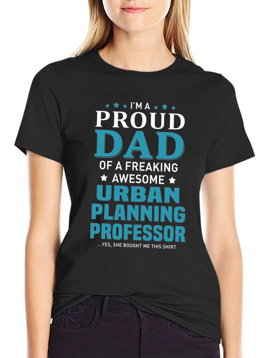 Proud Urban Planning Professor Dad T-Shirt