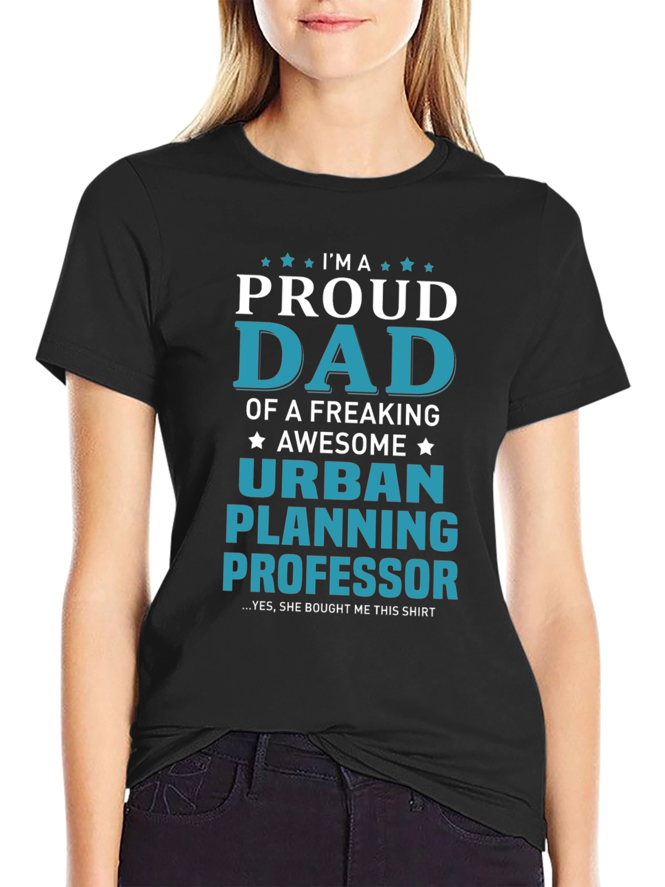 Proud Urban Planning Professor Dad T-Shirt