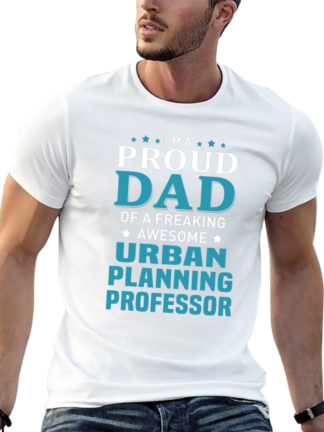 Proud Urban Planning Professor Dad T-Shirt