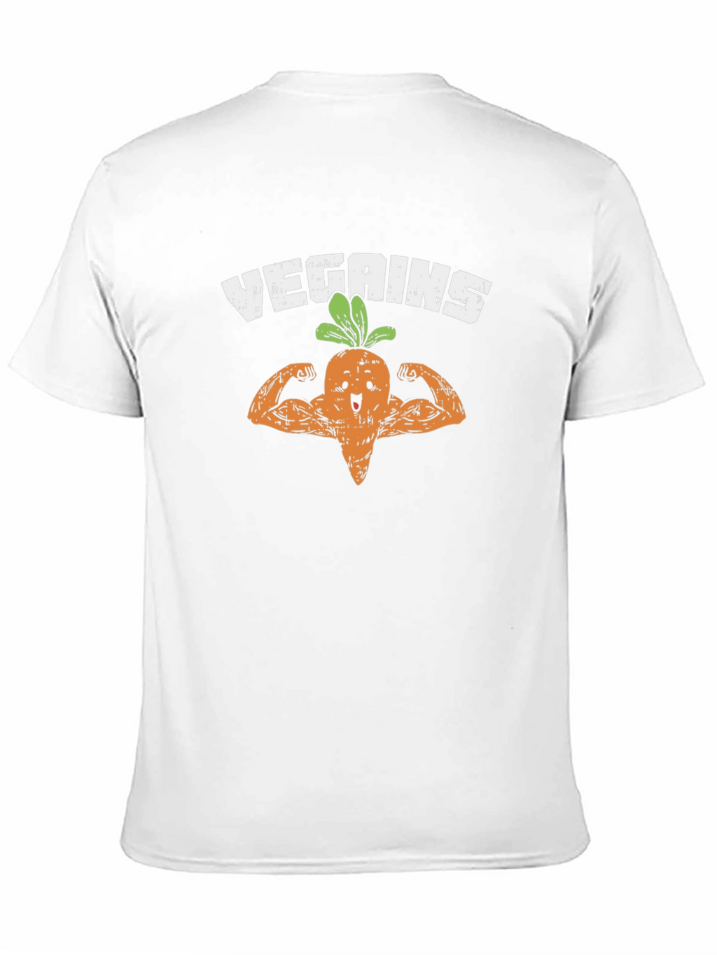Vegains Carrot Muscle T-Shirt