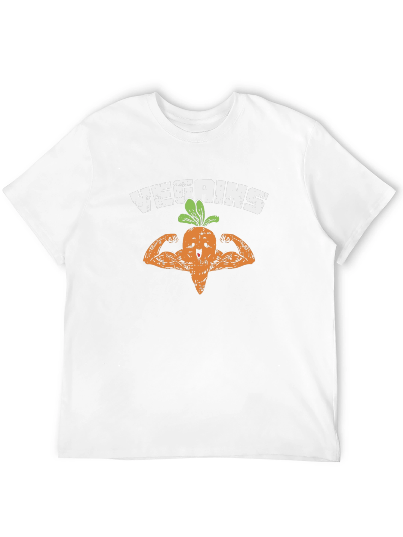 Vegains Carrot Muscle T-Shirt