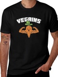 Vegains Carrot Muscle T-Shirt