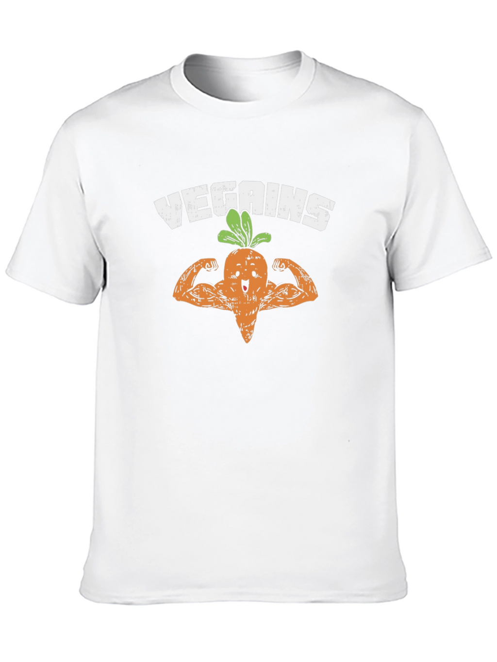 Vegains Carrot Muscle T-Shirt