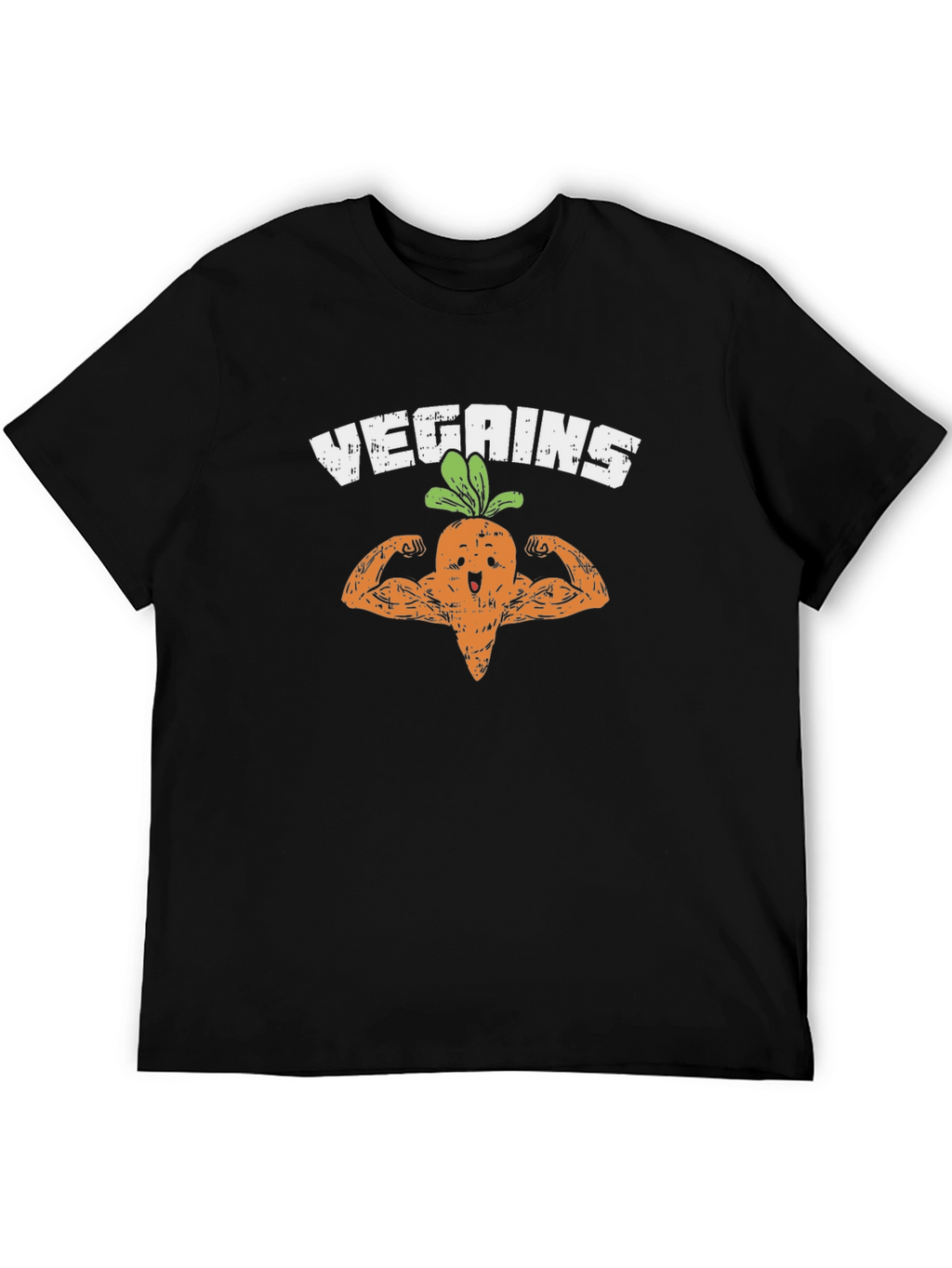 Vegains Carrot Muscle T-Shirt