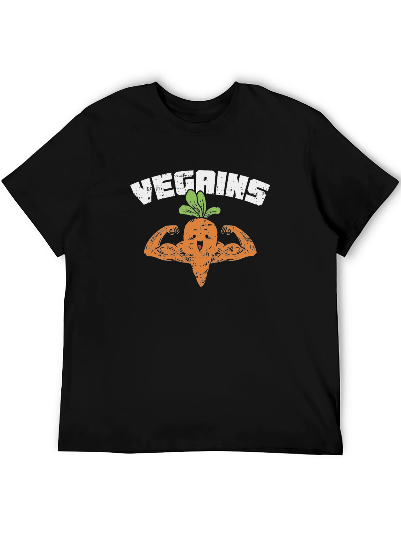 Vegains Carrot Muscle T-Shirt