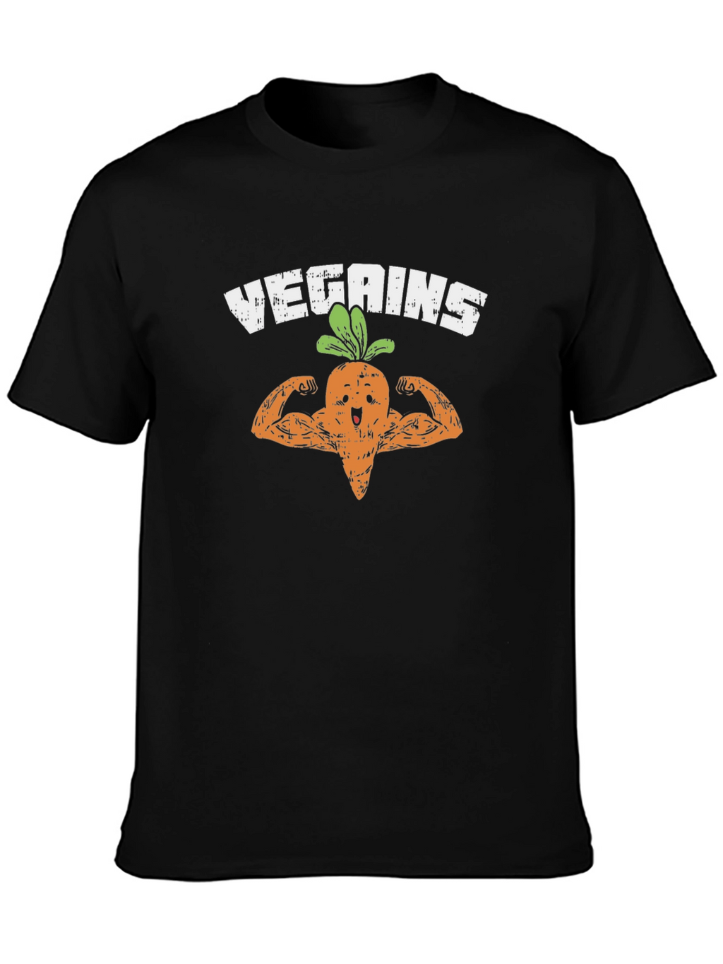 Vegains Carrot Muscle T-Shirt